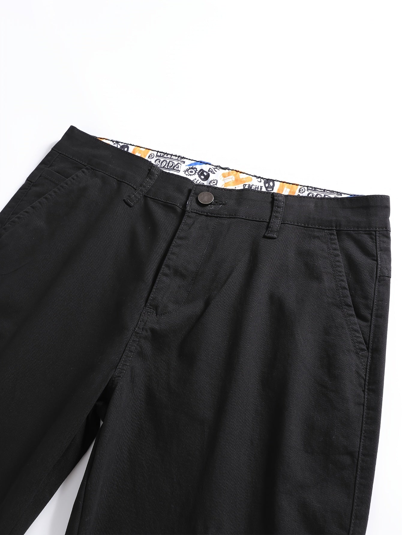 Schwarze Chino-Hose - Thomas