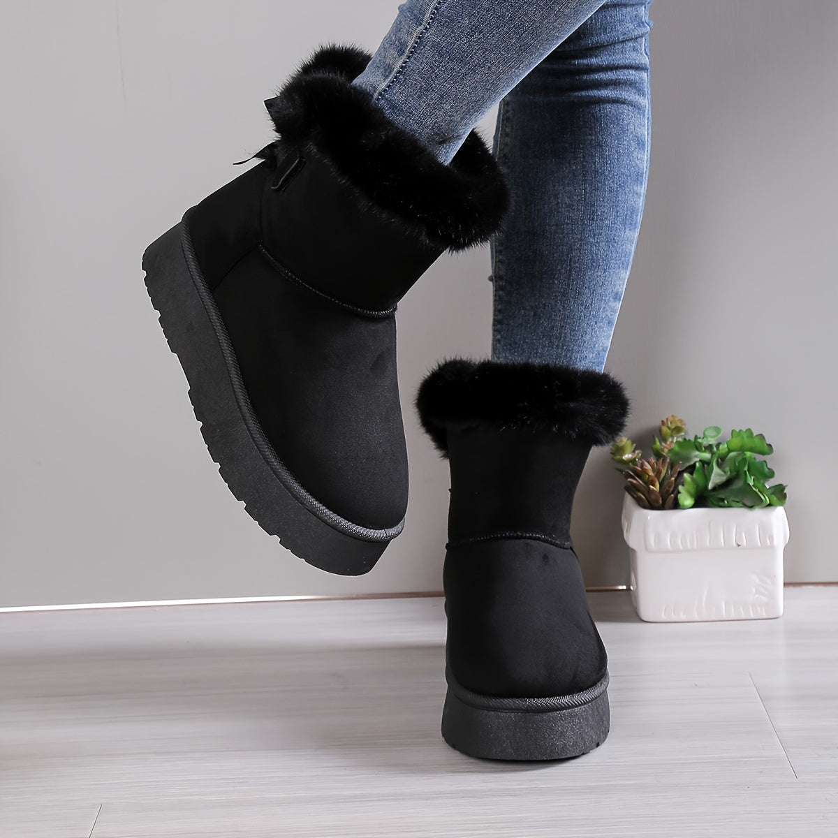 Bequeme Winterstiefel für Frauen