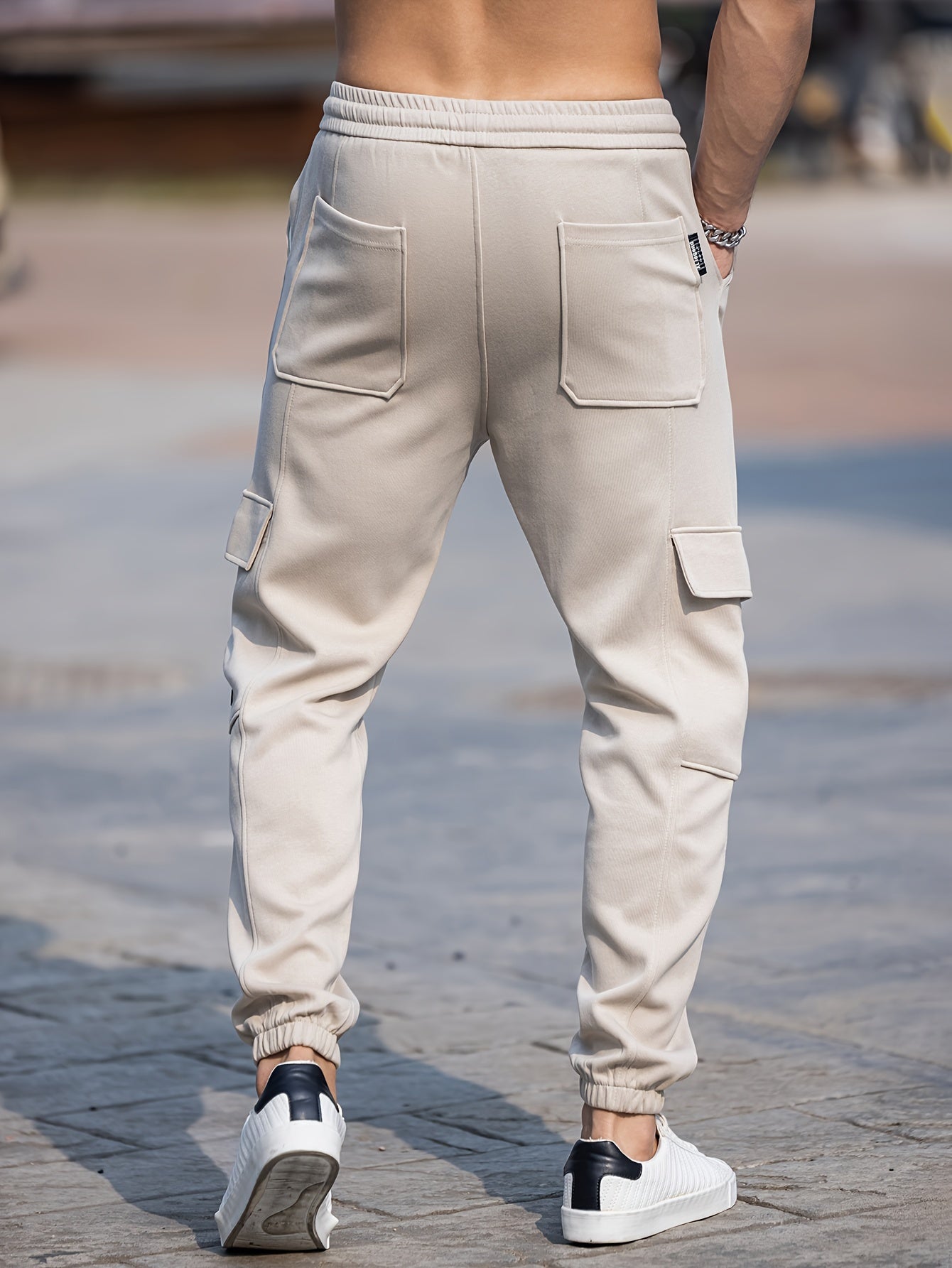 Khaki Outdoor Hose - Bram