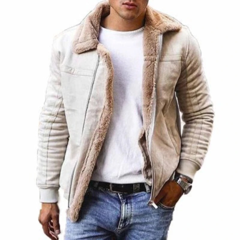 Robuste Fleece-Winterjacke für Herren