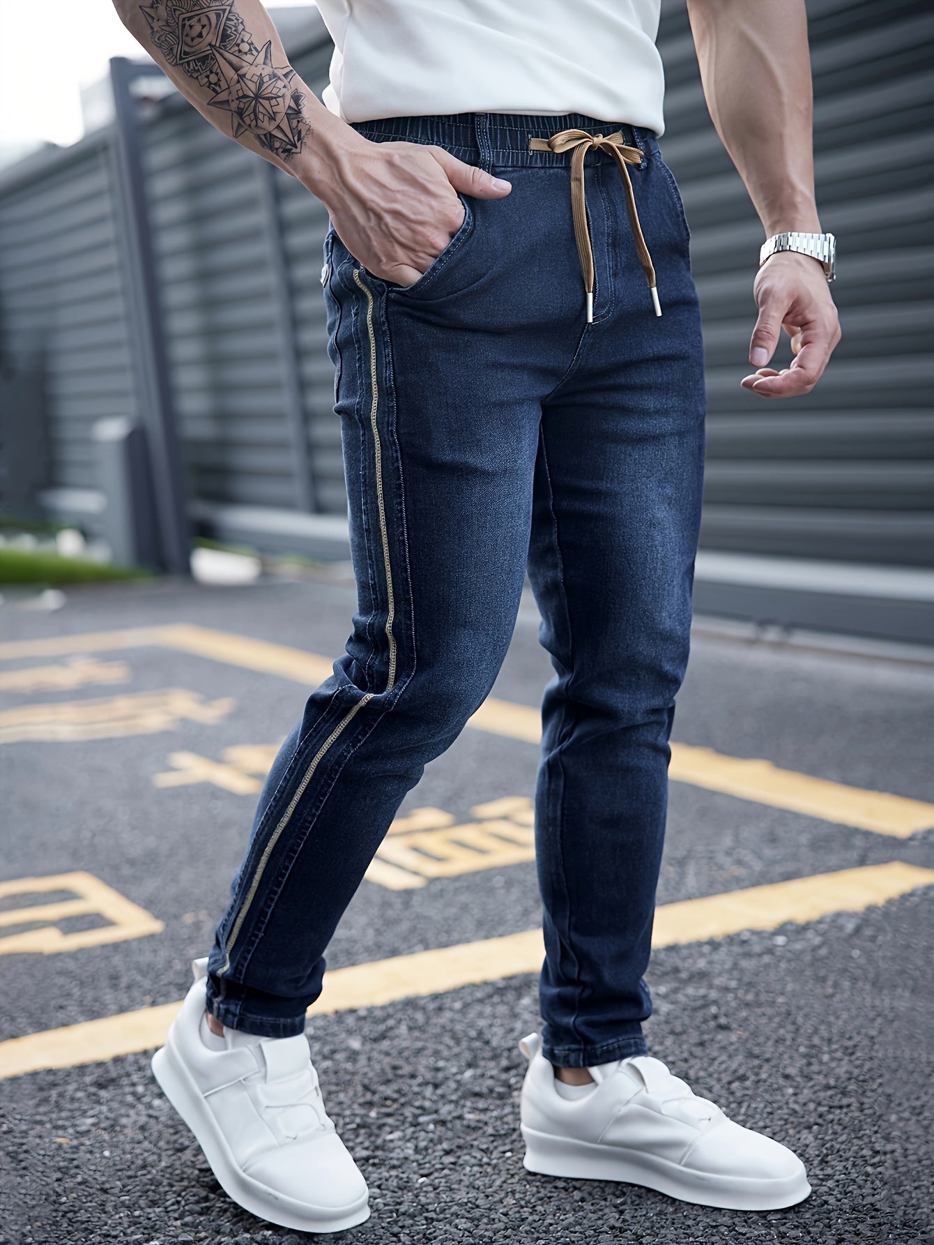 Schwarze Skinny Jeans - Milan