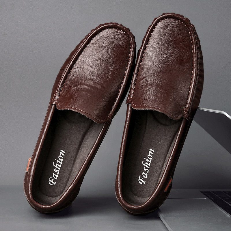 Stuttgart | Designer Leder Slipper im britischen Stil Loafers