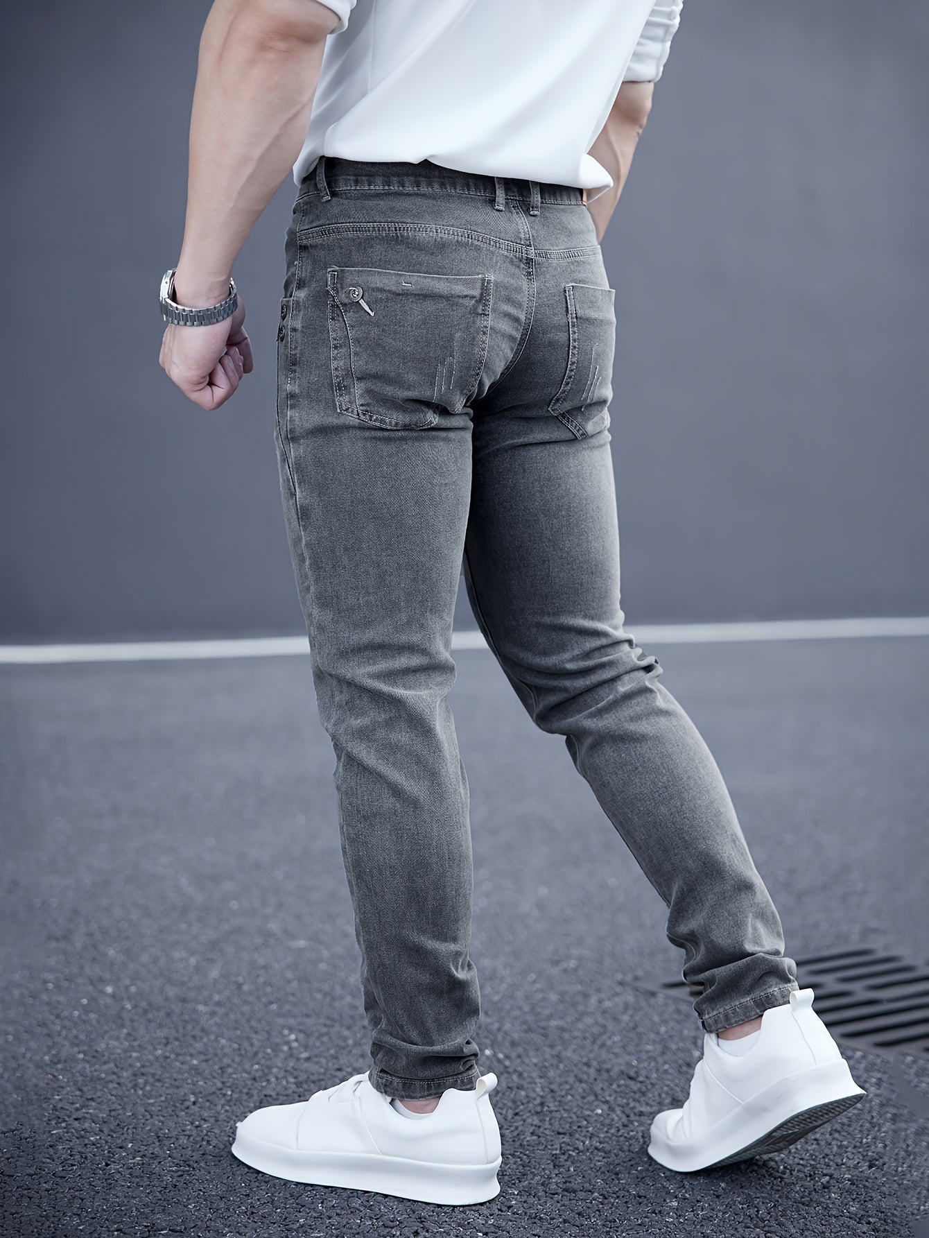 Skinny Jeans Grau - Nick