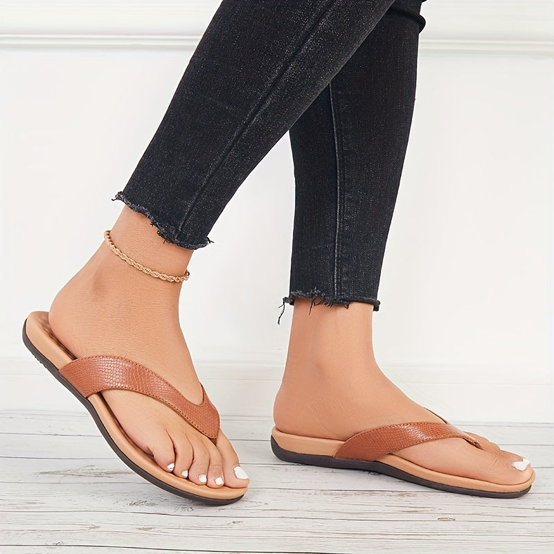 Schwarze Orthopädische Casual Slipper - Eva