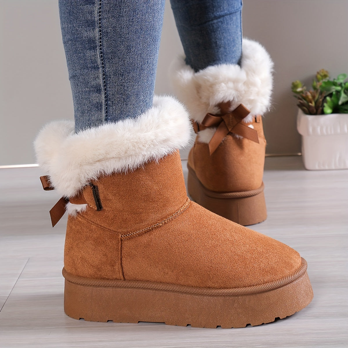 Bequeme Winterstiefel für Frauen