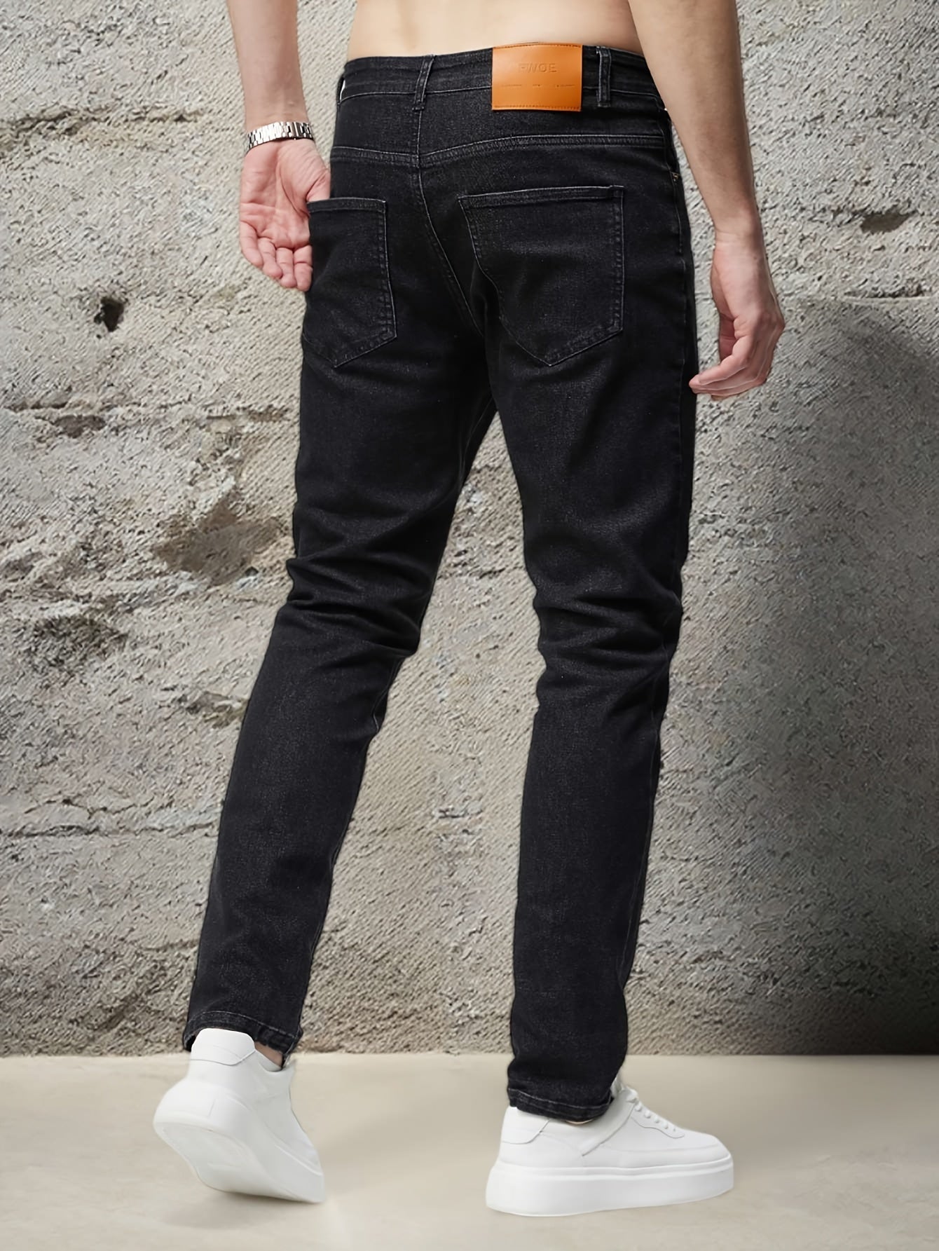 Schwarze Denim Jeans - Lucas