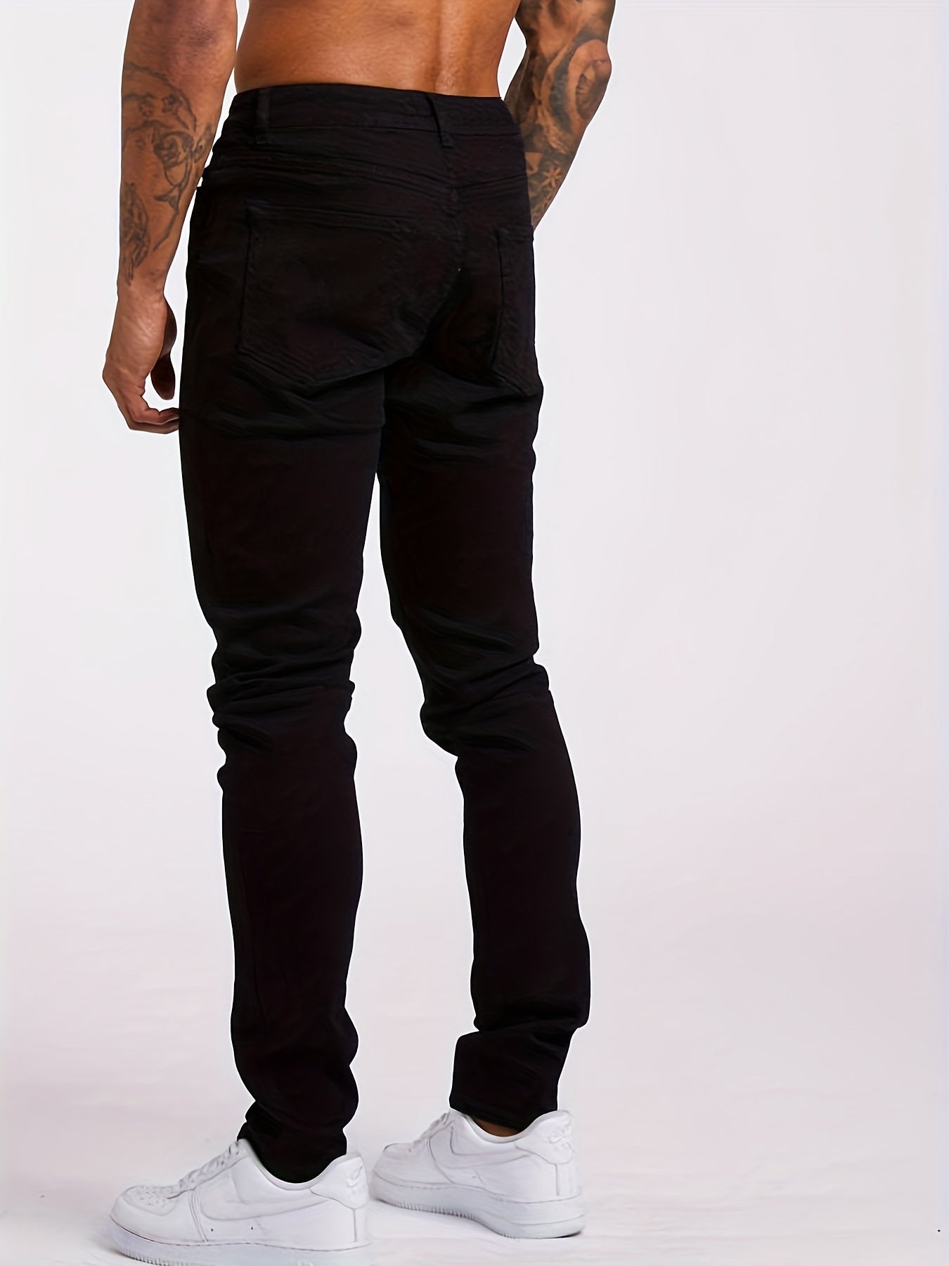 Dunkelblaue Slim Fit Jeans - Lucas