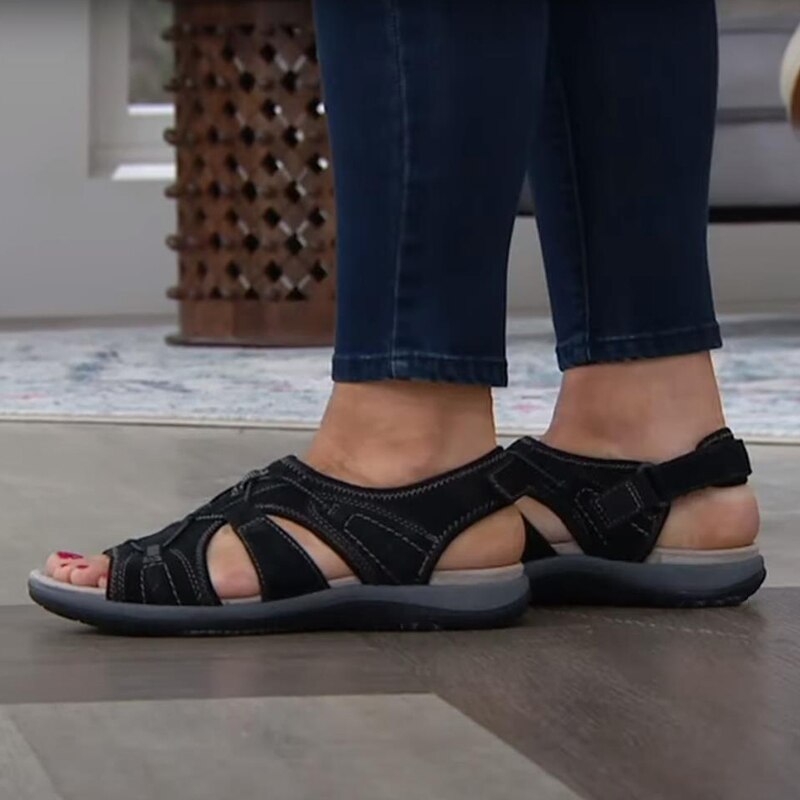 Emilia | Orthopädische Sommersandalen mit Fußgewölbestütze