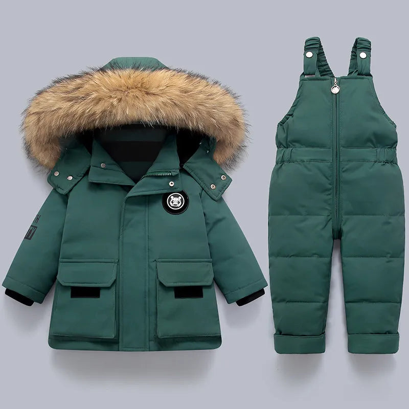 KIDDY | Winter Set - Kinderjacke + Jumpsuit