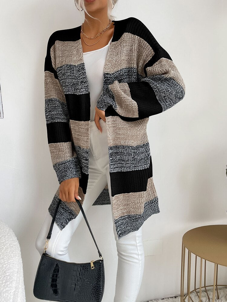 Strickjacke mit Langarm Für Gemütlichen Stil für Frauen