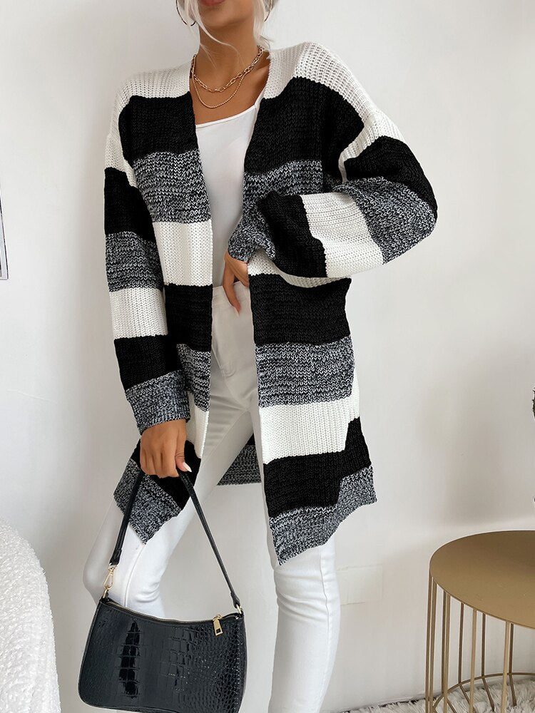 Strickjacke mit Langarm Für Gemütlichen Stil für Frauen