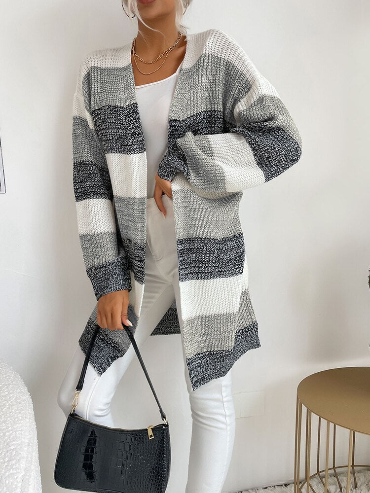 Strickjacke mit Langarm Für Gemütlichen Stil für Frauen