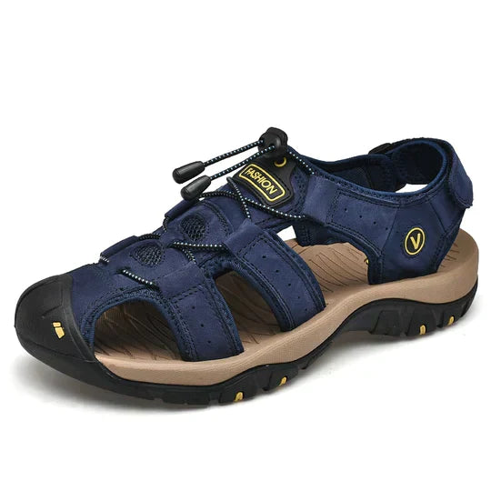 Dunkelbraune Orthopädische Sandalen - Mike