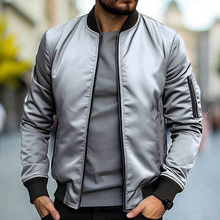 Elegante Bomber-Winterjacke für Herren