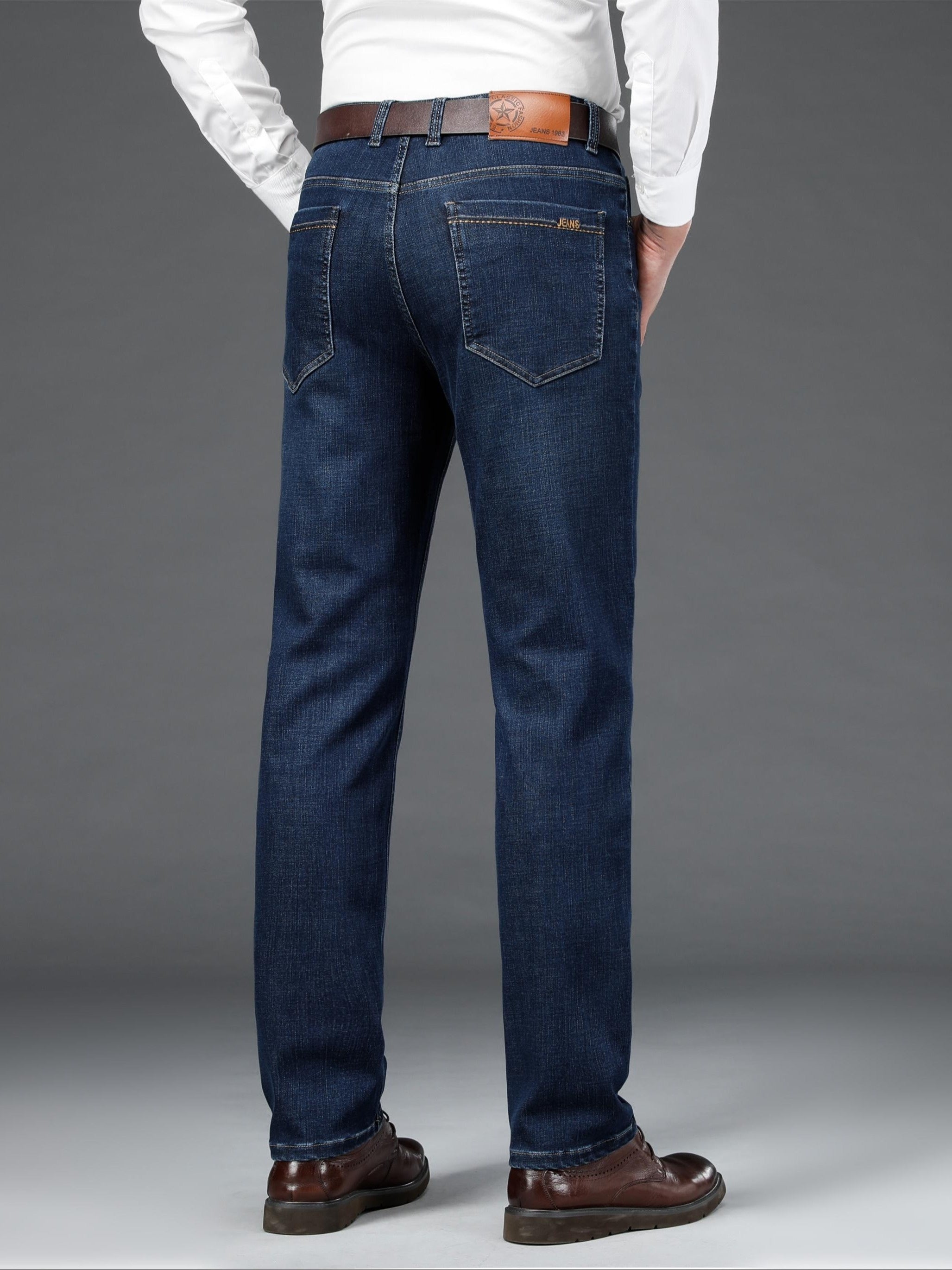 Dunkelblaue Business Jeans - Alex