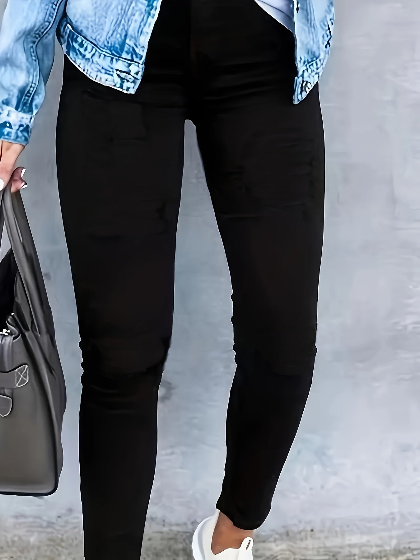 Schwarze Skinny Jeans - Emma