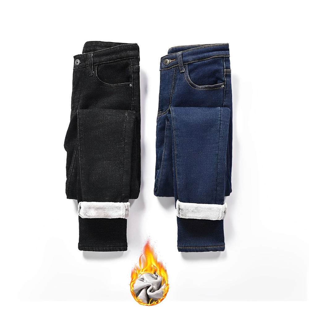 Vera Leigh | Warme Fleece-Jeans