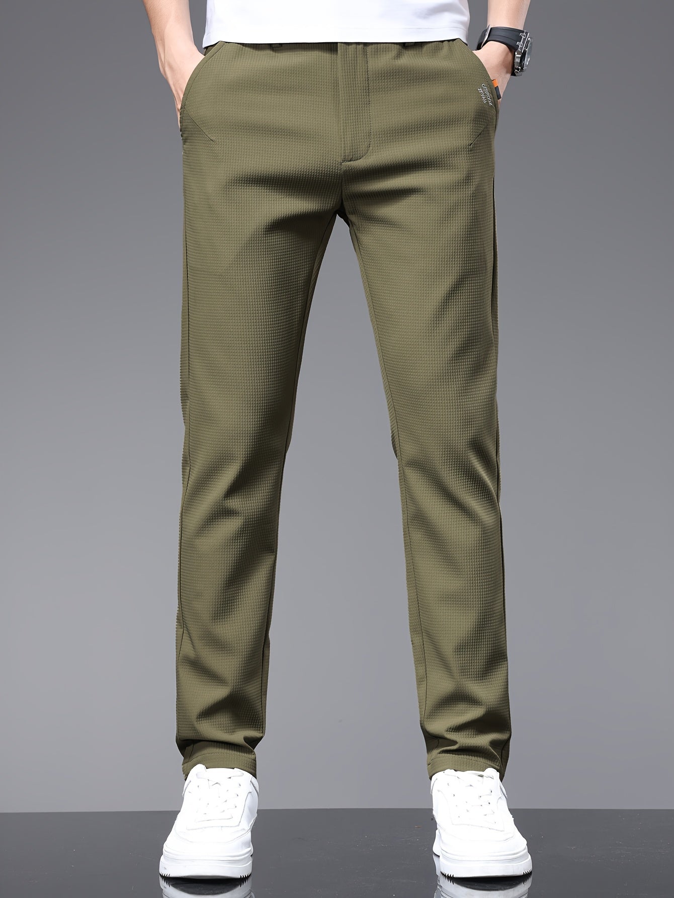 Olivgrüne Casual Hose - Lucas