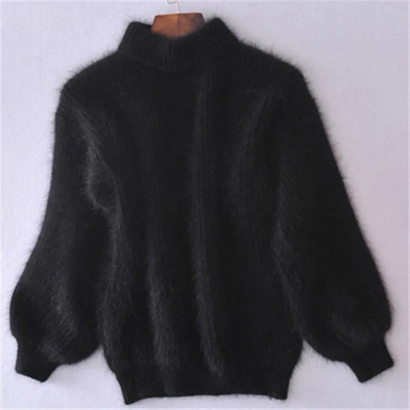 Warme Gestrickter Pullover für Frauen