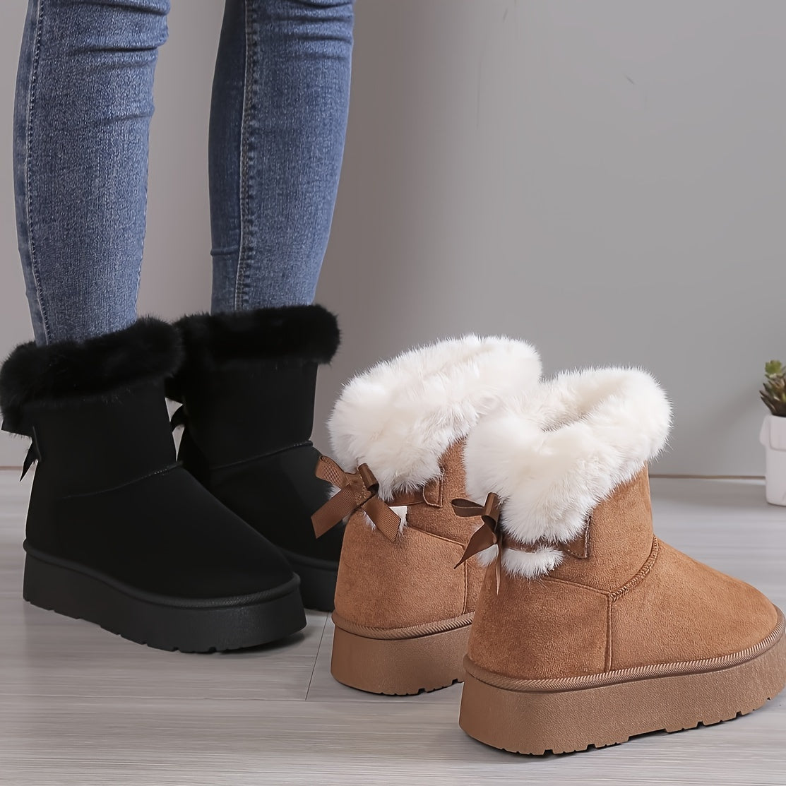 Bequeme Winterstiefel für Frauen