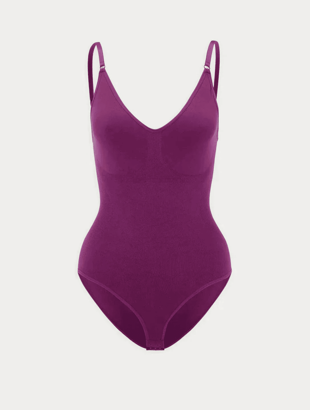 Elena - Schwarzer Figurformender Bodysuit