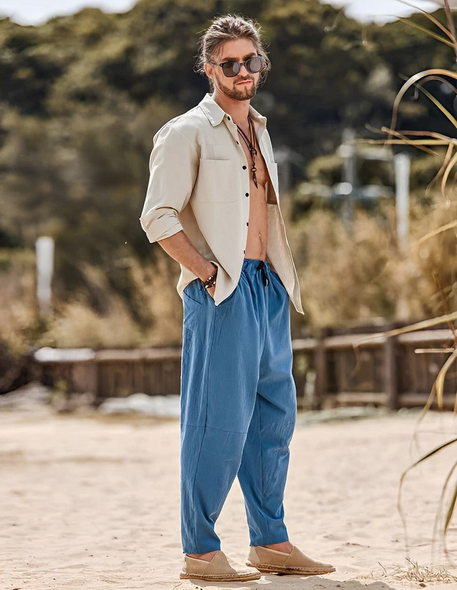 Zomerliche Herrenhose: Luftig & Stilvoll