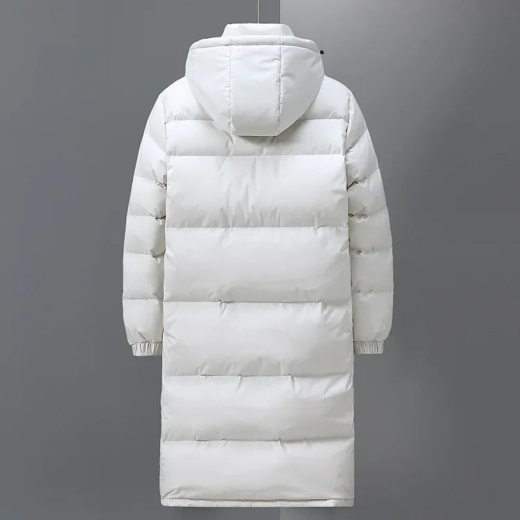 Stilvolle Lange Winterjacke für Herren