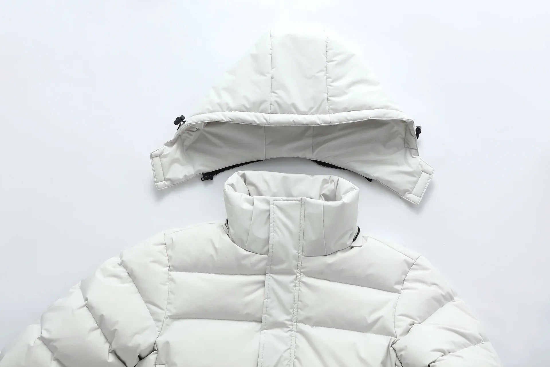 Stilvolle Lange Winterjacke für Herren