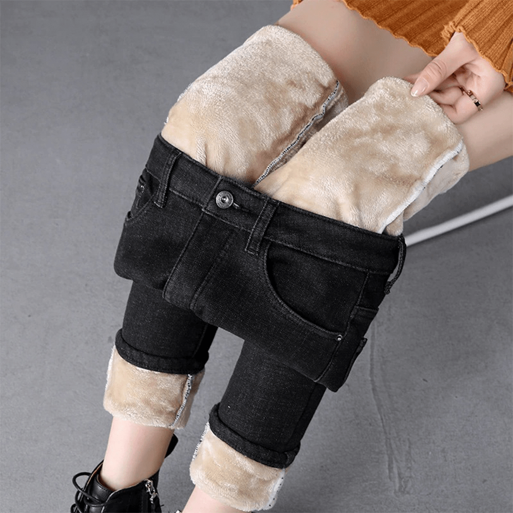 Vera Leigh | Warme Fleece-Jeans