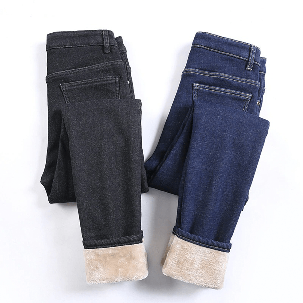 Vera Leigh | Warme Fleece-Jeans