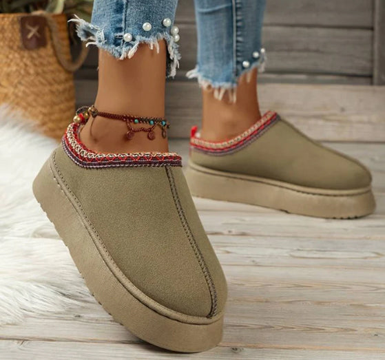 MAMABLISS | Warme Wildleder Mutterschaft Schuhe