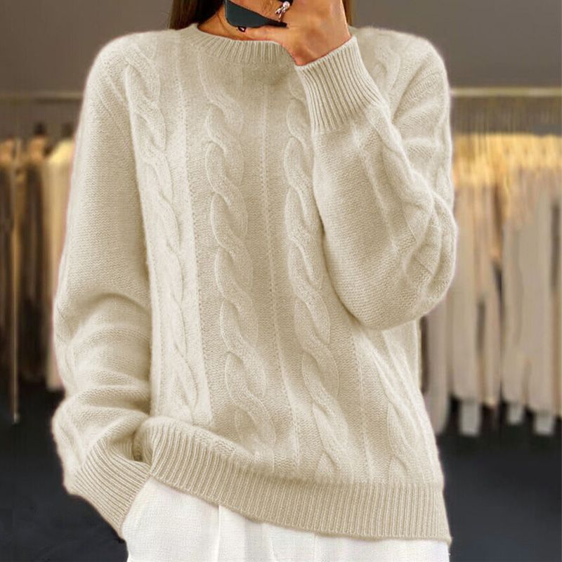 Stilvoller Strickpullover für Damen