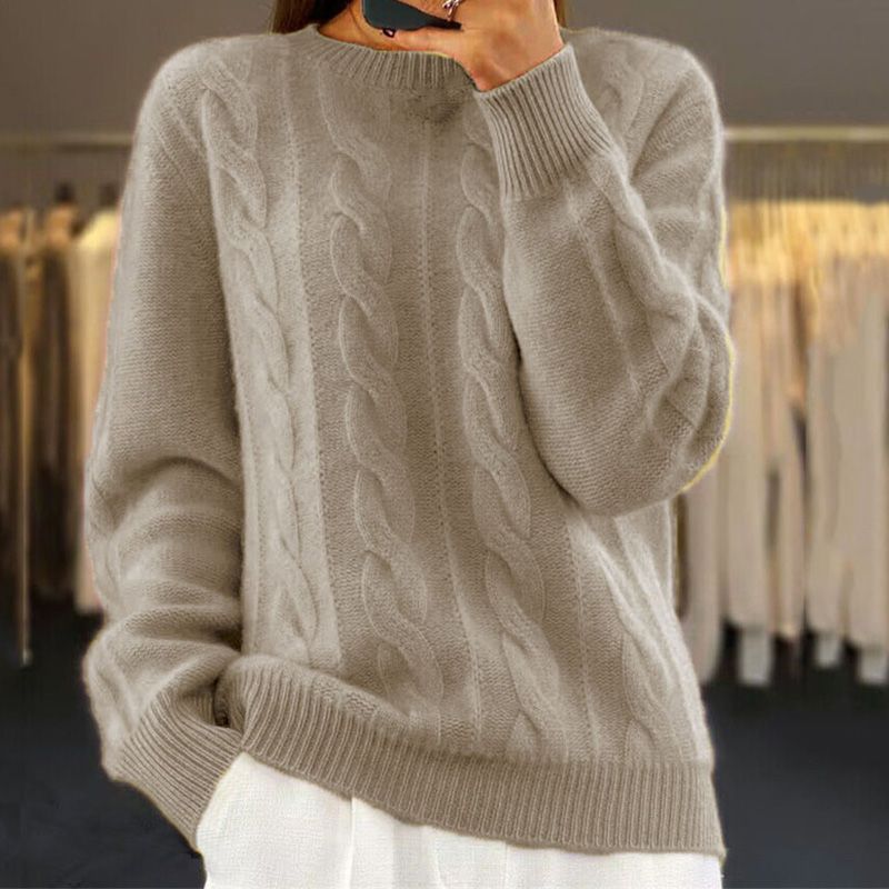 Stilvoller Strickpullover für Damen