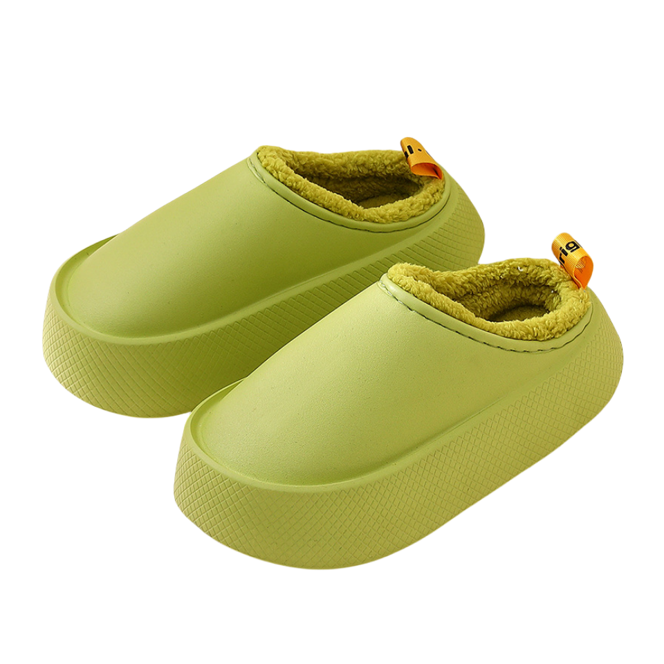 MOMWALK | Weiche, flauschige, dicke Clog-Rutschen