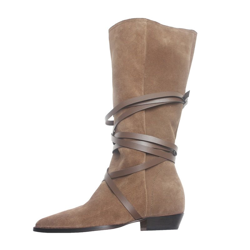 Trena | Bequeme Wildlederstiefel für Damen