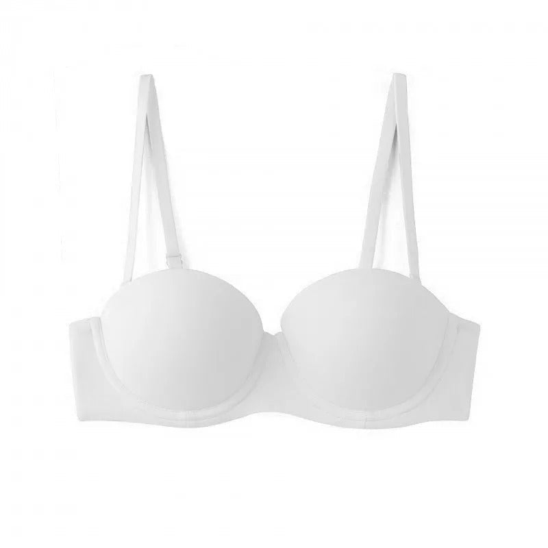 Weicher Nahtloser 1/2 Cup Push-Up-Bralette Für Frauen