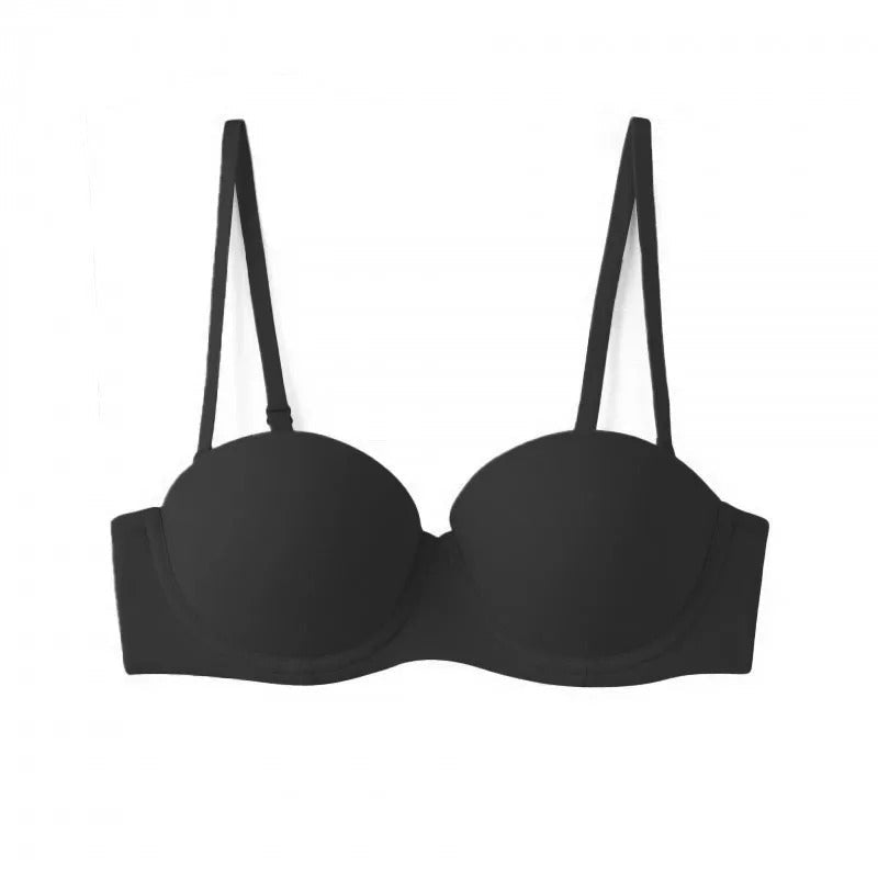 Weicher Nahtloser 1/2 Cup Push-Up-Bralette Für Frauen