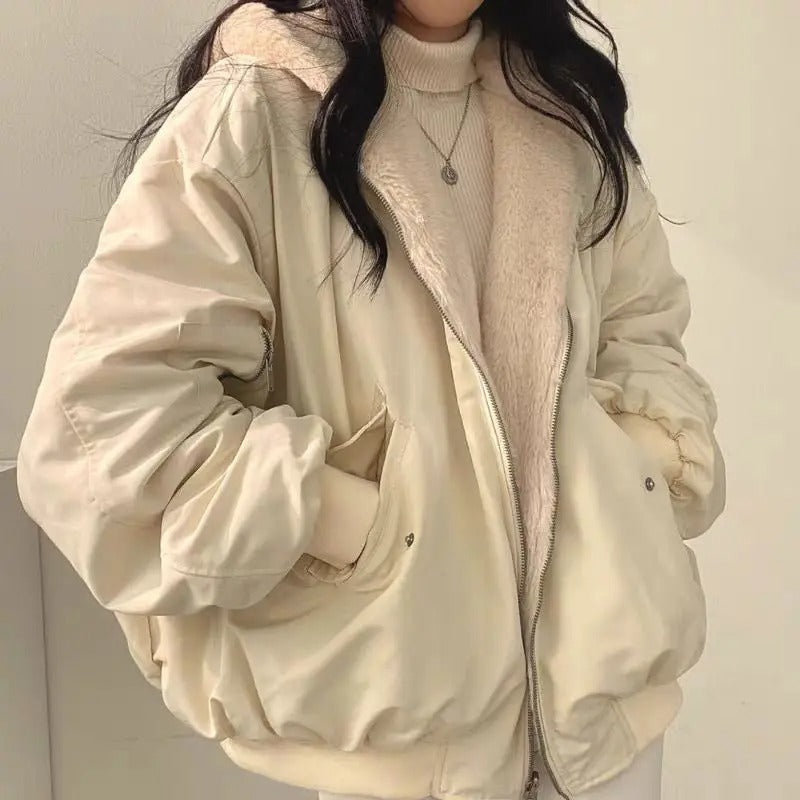 Yana | Bequeme doppellagige Winterjacke im koreanischen Stil