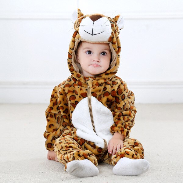 KIDDY | Jumpsuit Animal Kingdom - Ultra weich, anti-allergisch