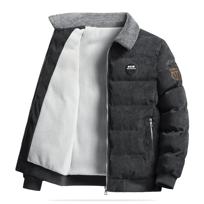 Elegante Puffer-Winterjacke für Herren